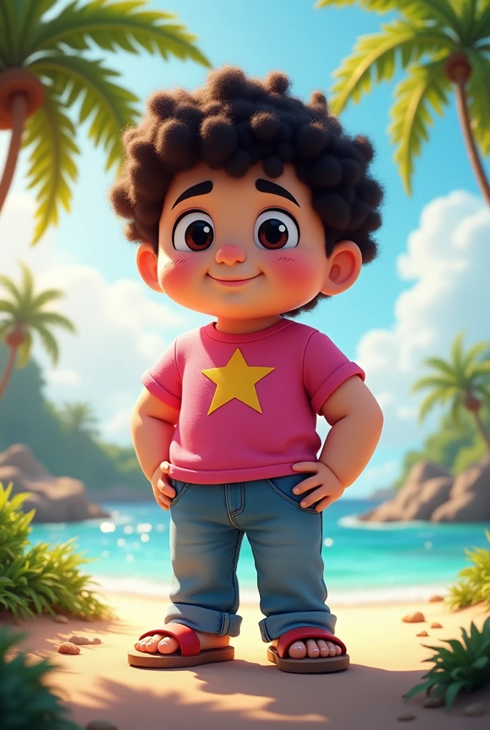 create realistic full body steven universe
