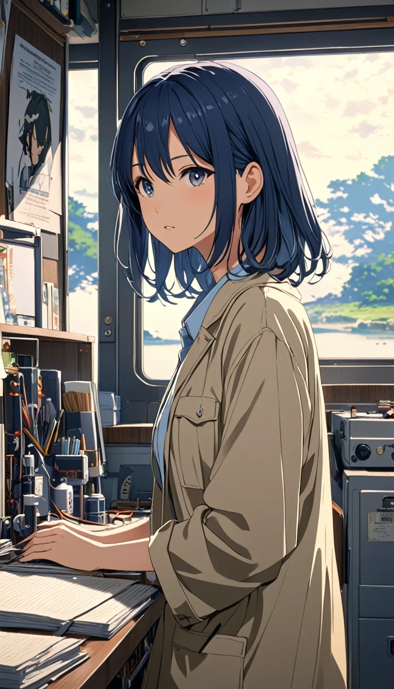 ((anime: 1.4, figure)), (masterpiece, Highest quality, Highest quality), (Very detailed, The absolute solution), ((16K, High resolution)) ,Makoto Shinkai's Style, (masterpiece, Highest quality, Highest quality), (Very detailed, The absolute solution), Cumulonimbus,House by the lake,Red Moon,Lantern