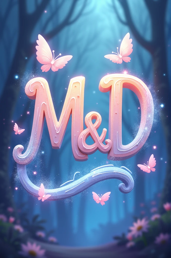 Logo de obleas de magig obleas y M&D