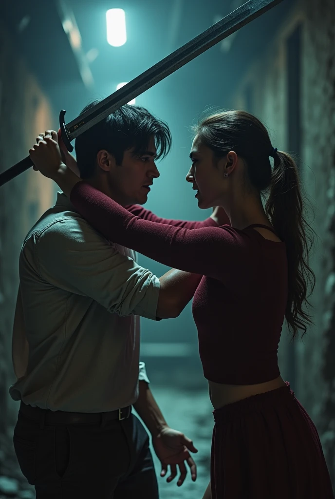 Akhir 22year ki rani ladki 23 year k raha ladke ko mar deti hai talwar se