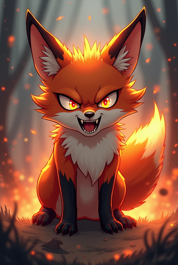 Angry Anime Fox Child