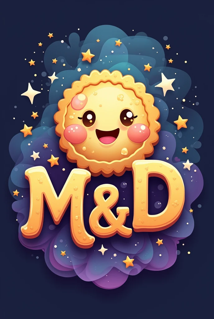 Crea un Logo de obleas de Magic obleas y M&D