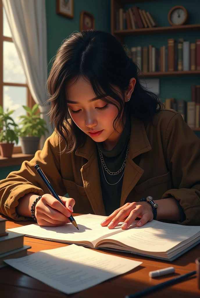 but written