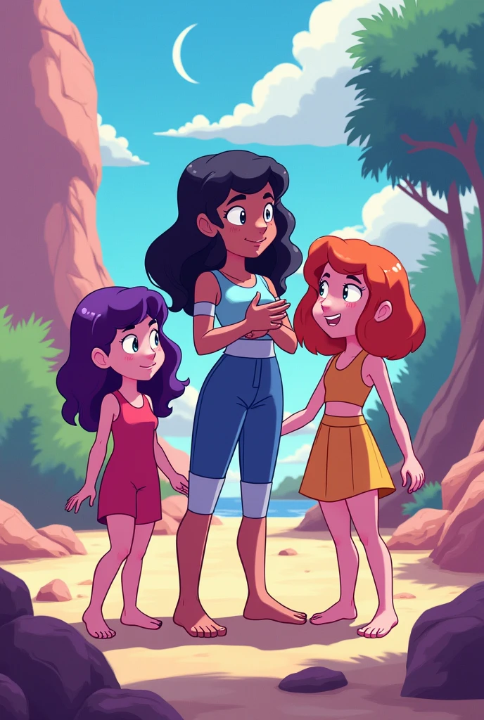 Amity and Luz from The Owl House naked