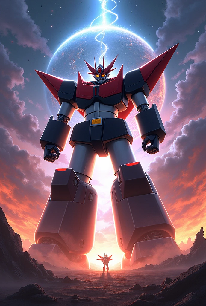Teggen Toppa gurren laggan fusionado con Mazinger Z