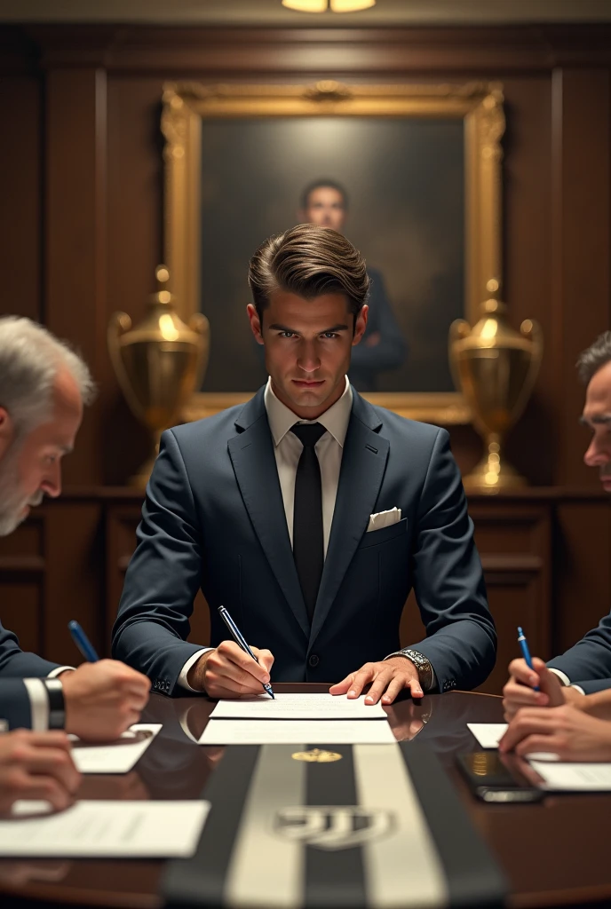 Make fictional player "Luca Rossi" sign with Juventus 