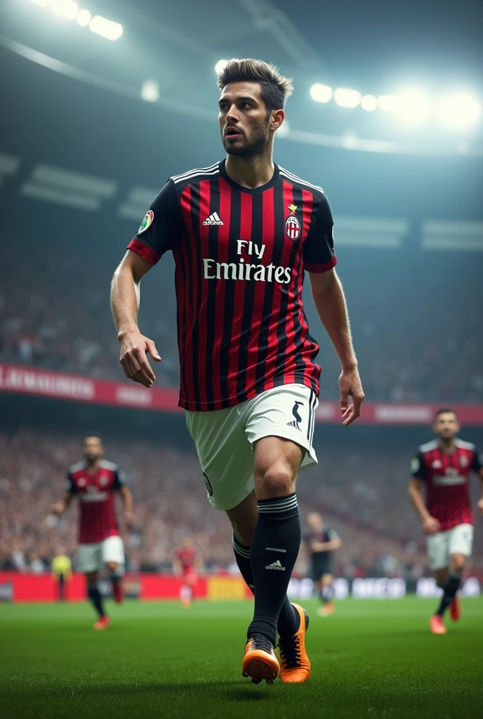 Make fictional player "Luca Rossi" playing for milan
