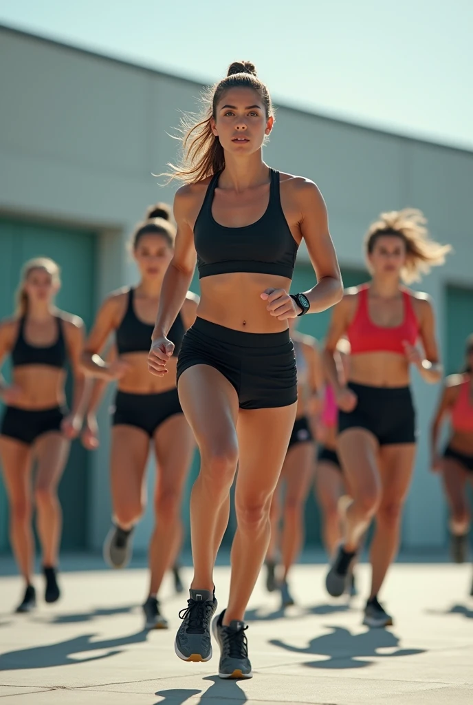 Athlete girls 