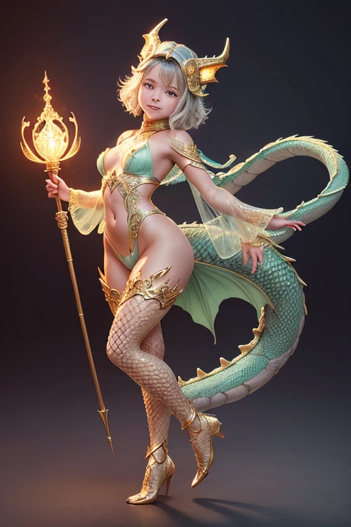 A sexy young water dragon girl with european feay charming girl Full body detailed anatomy, perfect face details,((brown skin tone texture)) ( tomboyish braided styles), with colorful tattoos, (( wearing illuminating a dragon helmet))( having a long dragon tail)(( wearing transparent illuminating dragon costume sexy full body detailed anatomy )), wearing illuminating transparent two piece dragon details on skin, wearing dragon like skin texture body, lifting up plump pussy , wavy short illuminating orange gemstone hairstyles from the flow water, ((having frog suit instead of feet))( reptile ears))(reptile suit skin arms, torso, bottom, face, neck, shoulder & legs))((showing face near camera)) (accurate details of hands & fingers)) Exposed hard big errect nipples, open legs squat position, exposed pussy line, exposed panties, exposed pussyline, smiling with teeth exposed. Sparkling gray eyes, charms, face details & fucos skin tone texture, swimming under the atmosphere swamps area creating air bubles with captivating different lighting effects around the background, showing small dragon, fish, turtle, reptiles, bubbles of air for accurate background masterpiece ((with illuminating transparent ruby crystal gemstone dragon like scales skin textured all over her body)) ((with gills))((holding illuminating a treasure spear)) full details of accessories and props))swimming with ocean current waves under the sea,( many different perspective view character profile, front view, side view, rear view, of same face & clothing girls posing angle))(( perfect details of dragon body and dragon feet and arms anantomy))