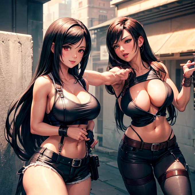 I appreciate your Tifa titfucks. Could there be one of Classic Tifa and the cock is completely buried in her boobs so it's not poking out