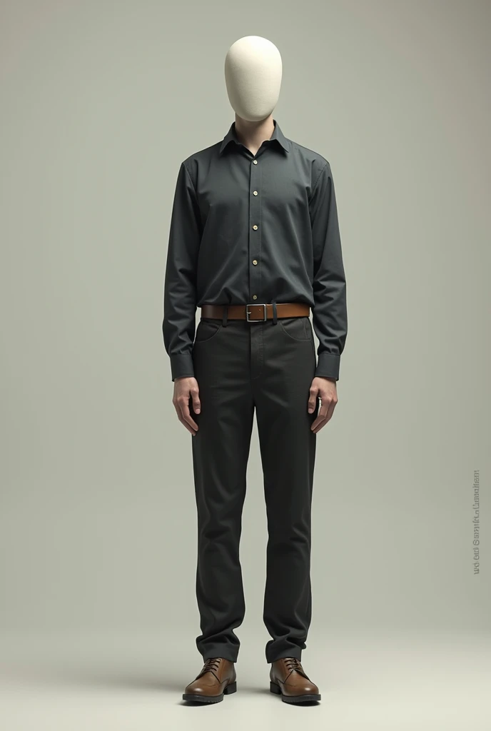 Man without head