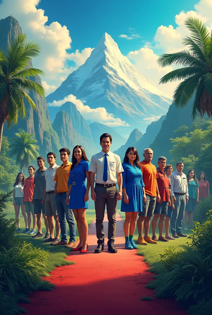 Create an image of what you recognize as the new Venezuela