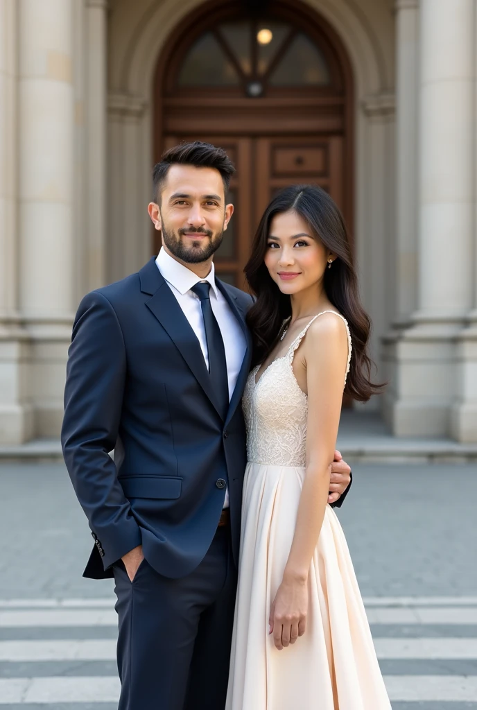foto pre-wedding civil servant (man and woman)