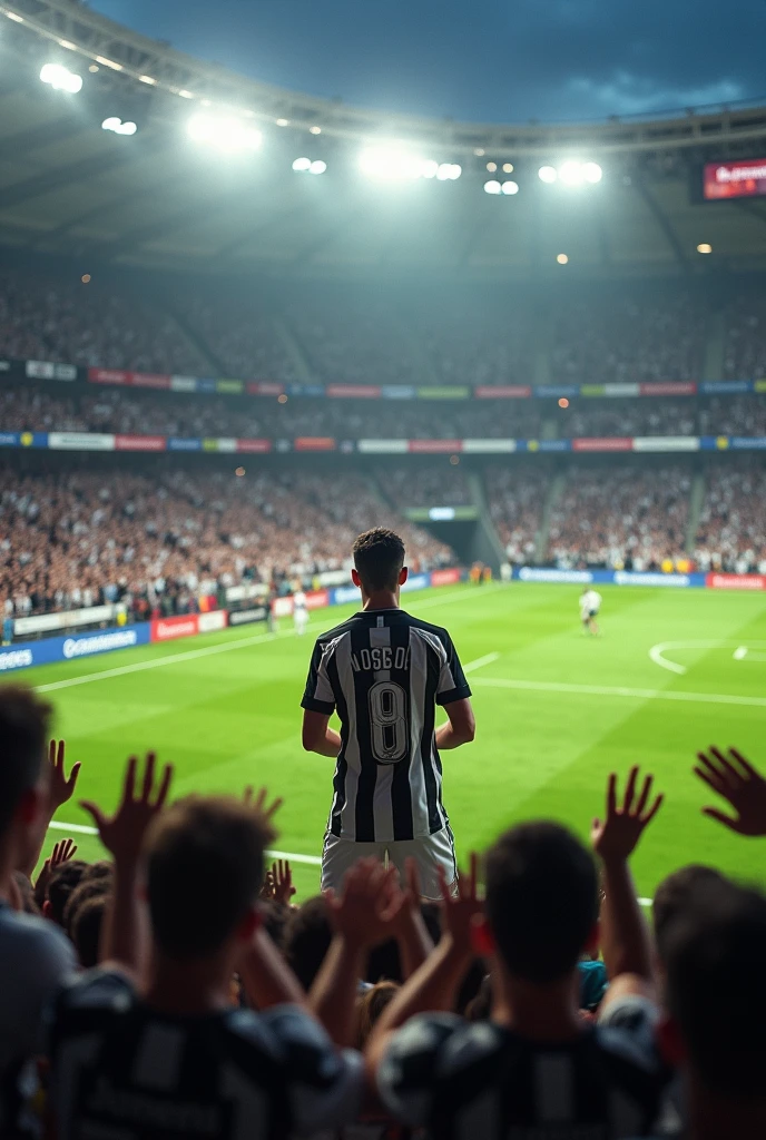 Make fictional player "Luca Rossi" applauded by the Juventus fans