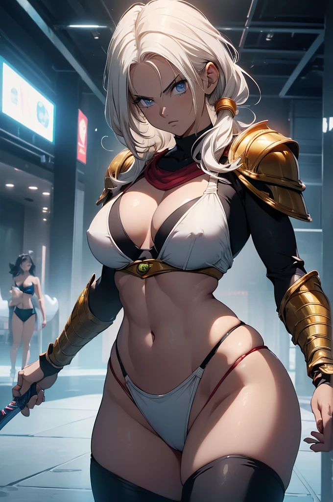 (Highest quality,4K,High resolution,masterpiece:1.2), (Ultra-detailed), (Slender beauty)(Age 27)(Holding a sword:1.3) (Dynamic Art), (looking at the camera) (Dragon Ball Z setting), (The whole body is visible)(Vision:1.8), (Realist,photoRealist,photo-Realist:1.37), (High resolution,High resolution), (Portraiture), (Vibrant colors), (Long legs), (A noticeably elongated face), (Wide range) (Hermosos Fine grain), (Beautifully detailed lips), (Highly detailed eyes and face), , Bright eyes Dynamic angles and postures, Sweatびっしょり, Sweat, (Long eyelashes), (Sharp focus), (Physically Based Rendering), (8 heads,Beautiful female warrior), (Mature Woman) (Leg spread), (intense), (expression of intense desire), (Motion Blur), (elegant), (Slim figure:1.3), (Inspired by anime), (Bright light), (Cinema Lighting), (Contrasting colors), (Mysterious atmosphere), (Action-packed scenes), (Unique Look), (impressive), (Reveal costumes), (Exciting), (Expressive), (Interesting atmosphere), (monster:1.4) ((Highest quality)),((Very detailed)),masterpiece,Absurd,Detailed face,Beautiful Face,(Fine grain, Deep Eyes),((Dynamic pose)), (((Long white hair,Adult beauty,Inspired by Akira Toriyama))),(((Bikini Armor))),grassland,monsterと戦闘中Distant view Vision
Wide shot 広角
Long shot