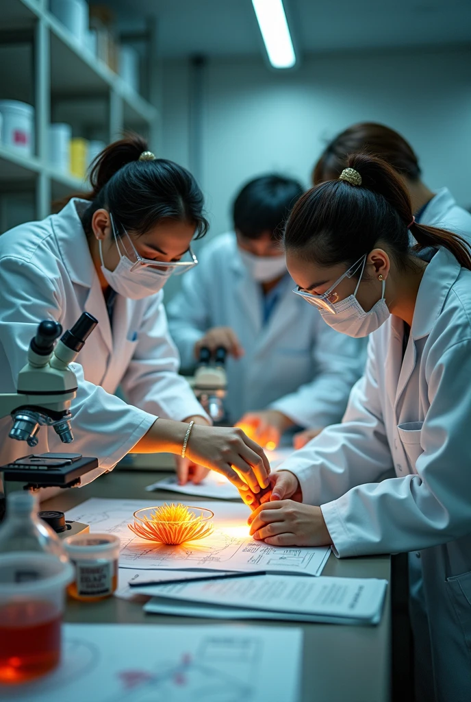 Have some scientists experiment with the Rafflesia arnoldii plant
