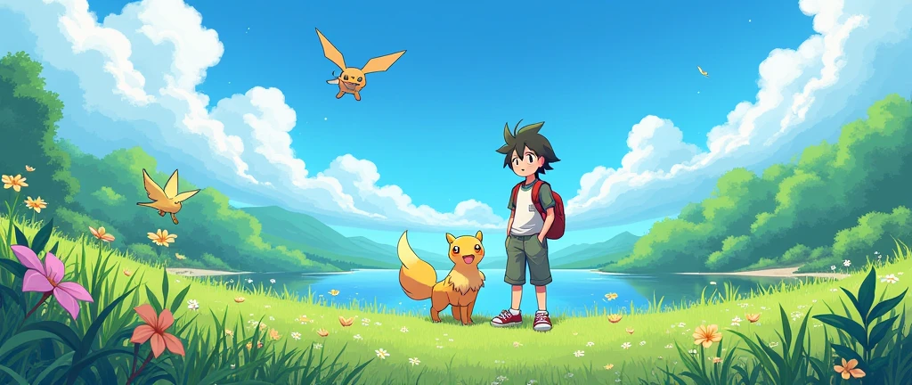 Pokemon, The beginning of Hiroki&#39;s adventure
