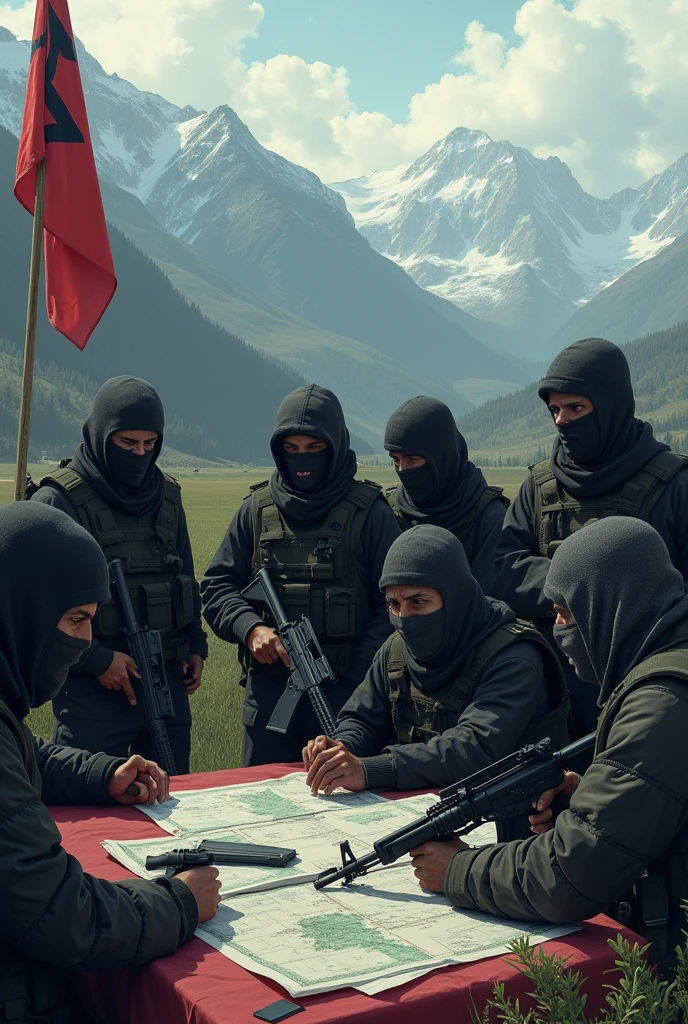 A paramilitary and criminal group with a national socialist and fascist ideology with desires for separatism and to form their own nation in Patagonia called GALAP