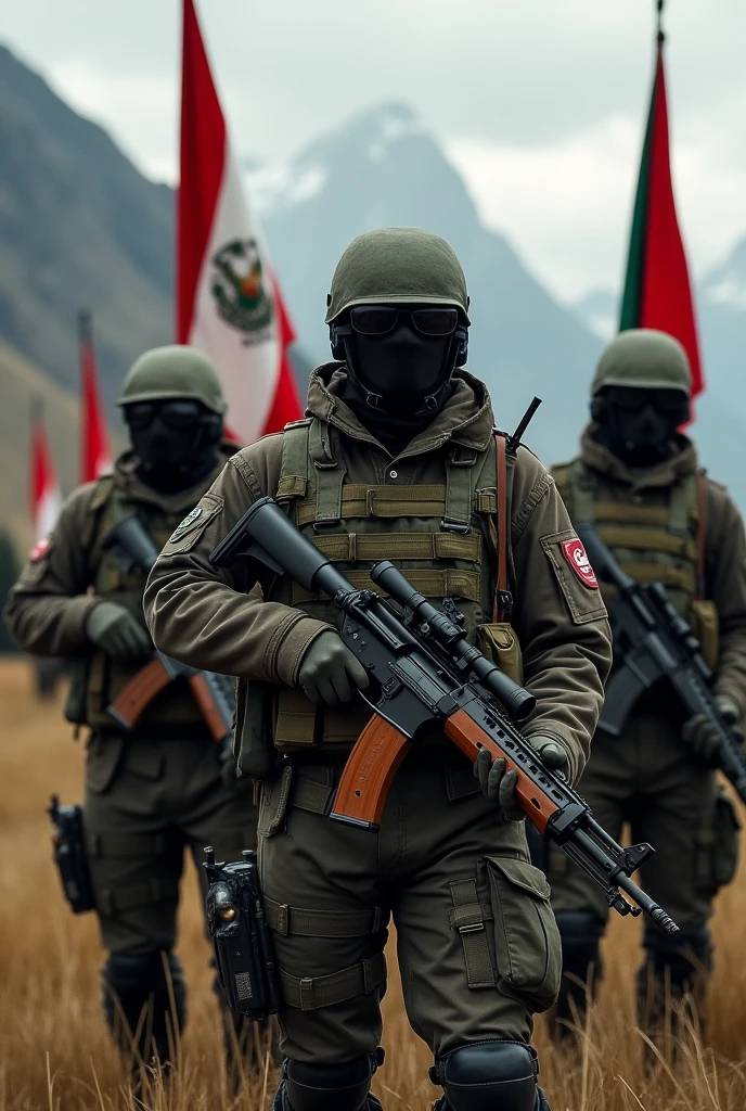 A paramilitary and criminal group with a national socialist and fascist ideology with desires for separatism and to form their own nation in Patagonia called GALAP and they are a powerful group
