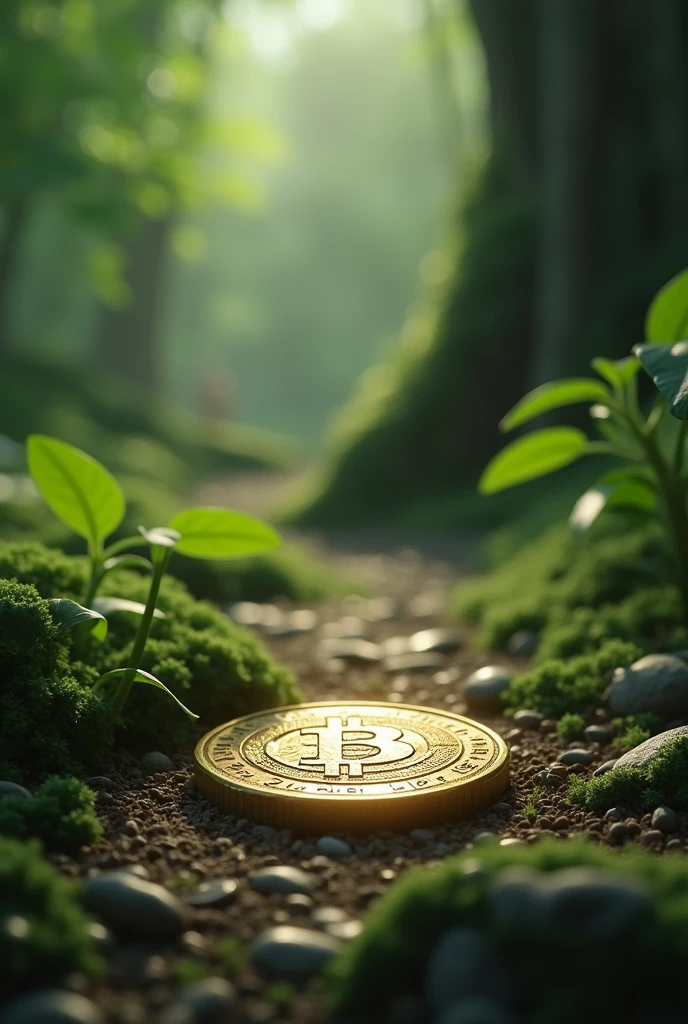 Same place but with a coin on the ground