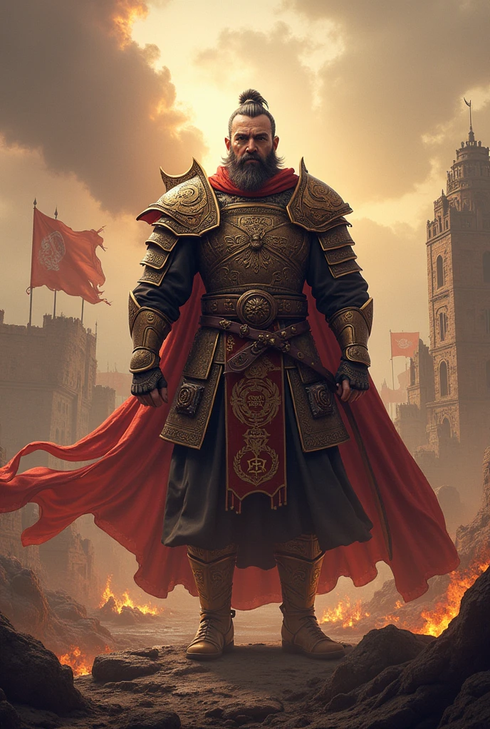 A great warrior hu conquers the world