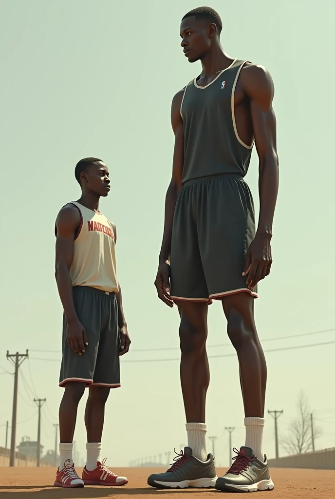 7'4 Victor wembanyama and 8'11 Robert wadlow