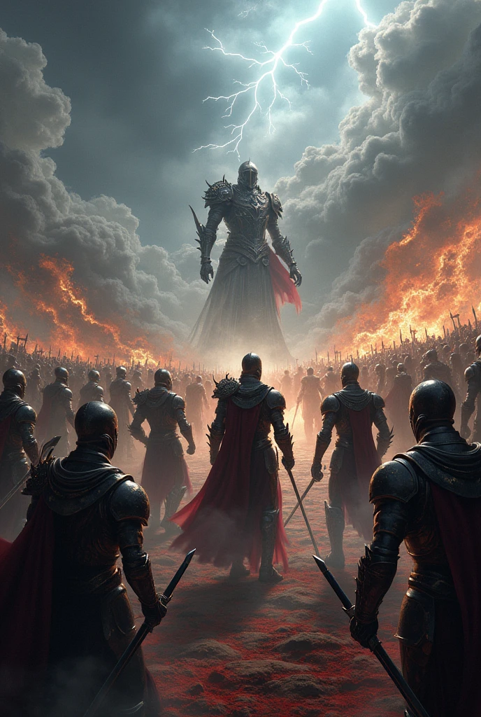 In the climactic battle against evil