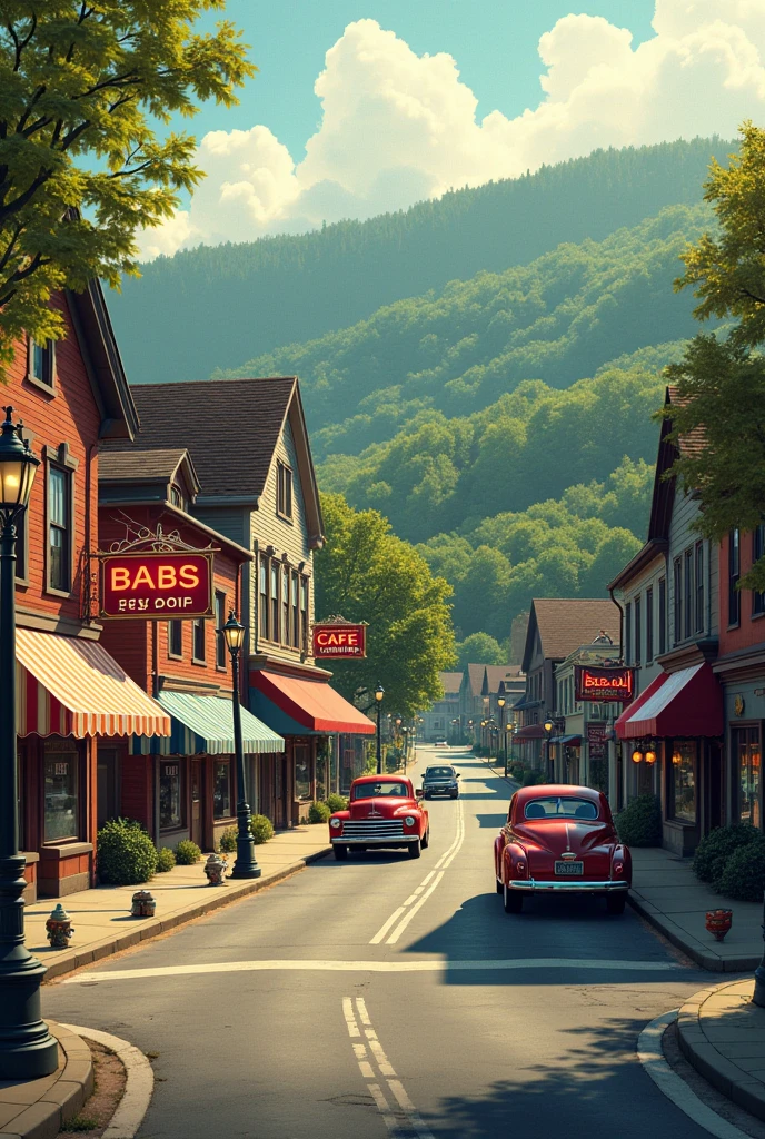 A small town in new york