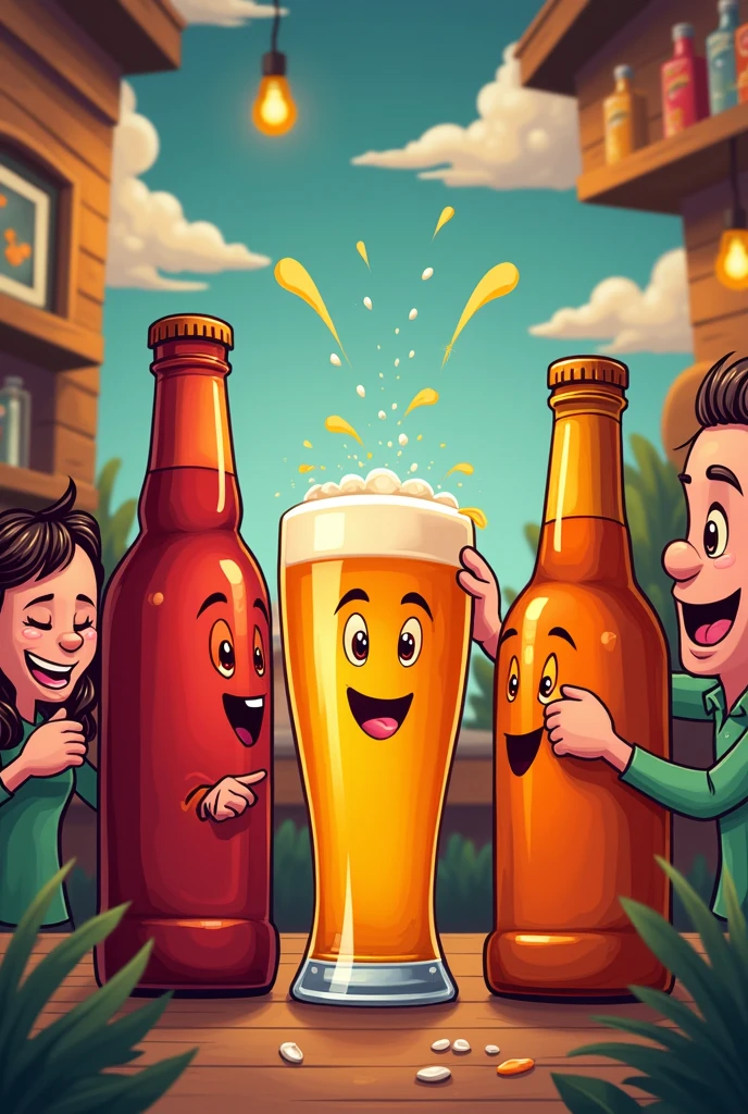 Friends friend big botals cartoon