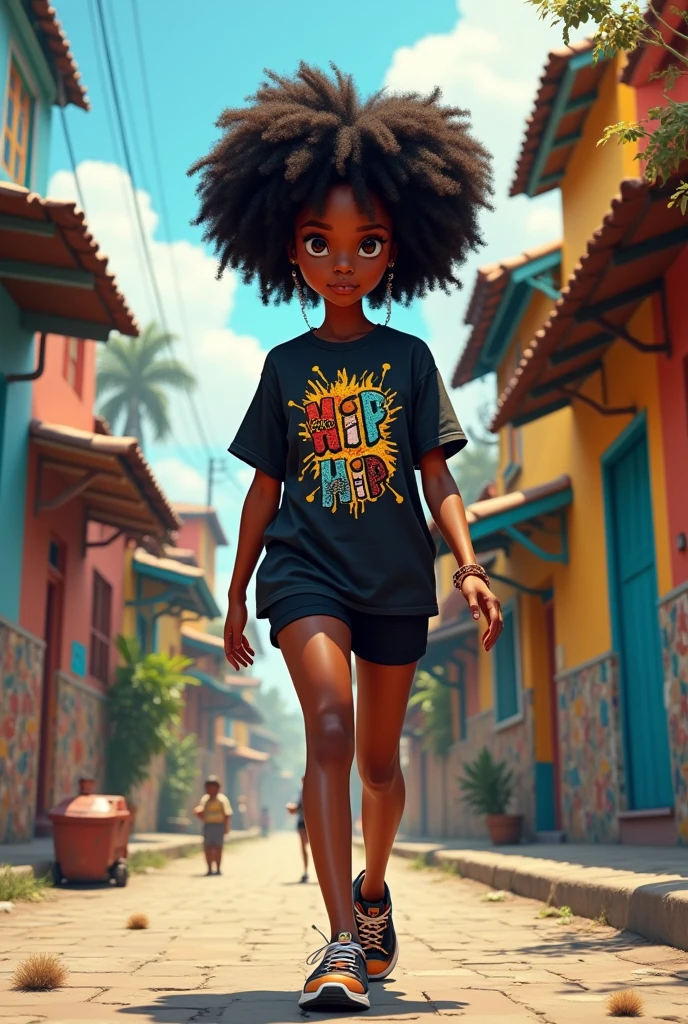 Album Cover, favela afro futurista, surrealismo
