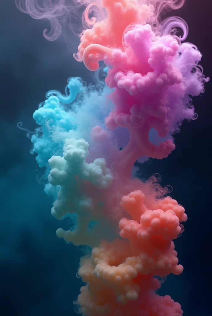 Psychedelic smoke like image
