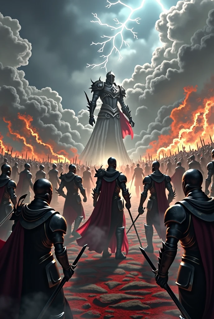 In the climactic battle against evil