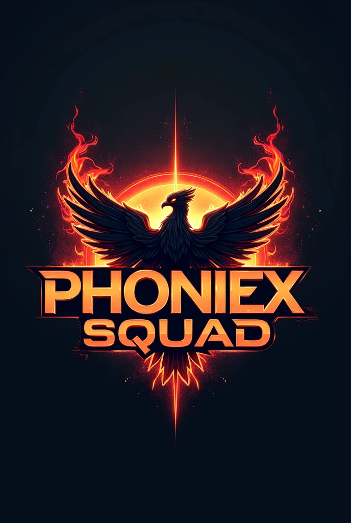 I want phoniex squad logo in text