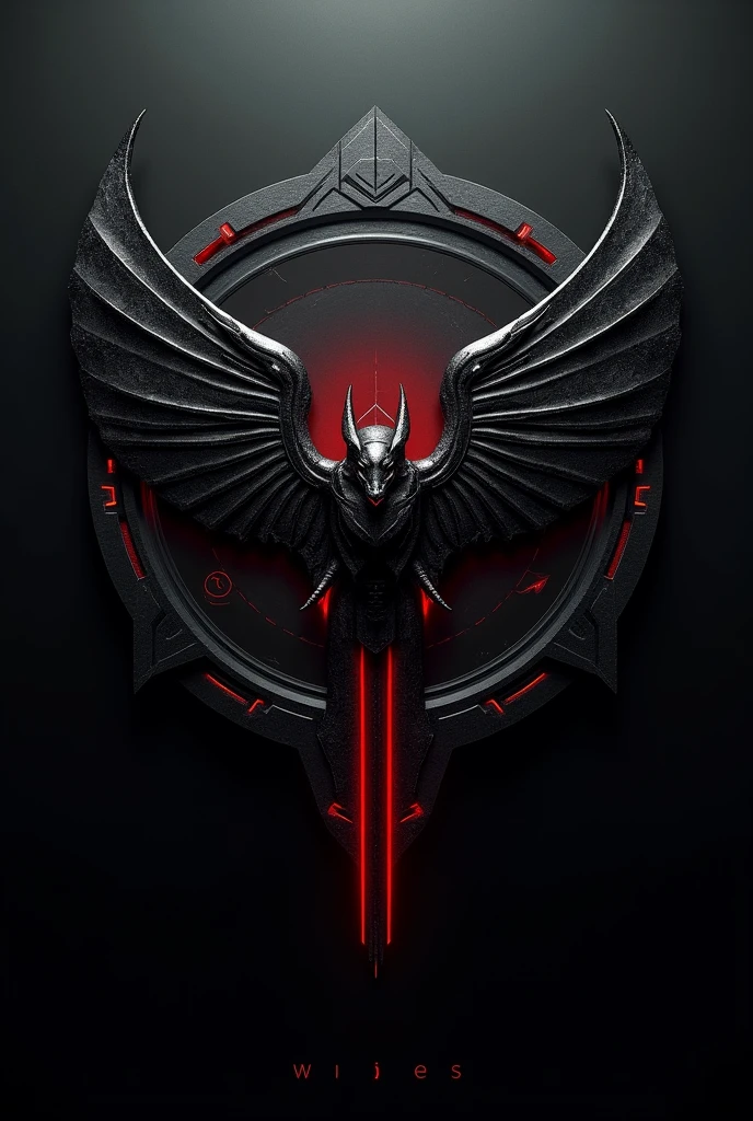 design:

Parche&#39;s Fund: A background in dark tones (black and gray) to reflect the atmosphere of a night battlefield, similar to the atmosphere of Morbius.

Central Element: A stylized emblem of a bat with outstretched wings, symbolizing constant vigilance and the ability to "hunt" air threats, Inspired by the character of Morbius.

Secondary Details: Incorporating elements of technology and precision, such as fine lines or graphics representing radar or defense systems, alluding to the high technology and precision required for air defense.

Text: On top, the text “AIR DEFENSE” in large letters and at the bottom, “AIR FORCE” in smaller letters, both in a modern and robust font style.

colors: Use a black color palette, Dark grey and dark red accents for an intense and professional touch, evoking the visual style of Morbius.