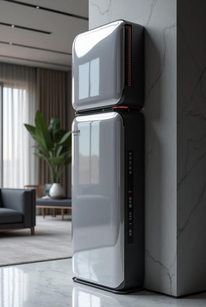 Make a luxurious modern design air conditioner that doesn't exist yet