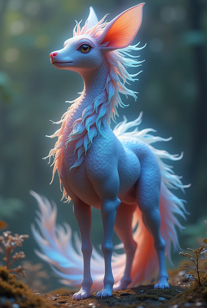 A new animal, created with the most beautiful proportions of all known animals.