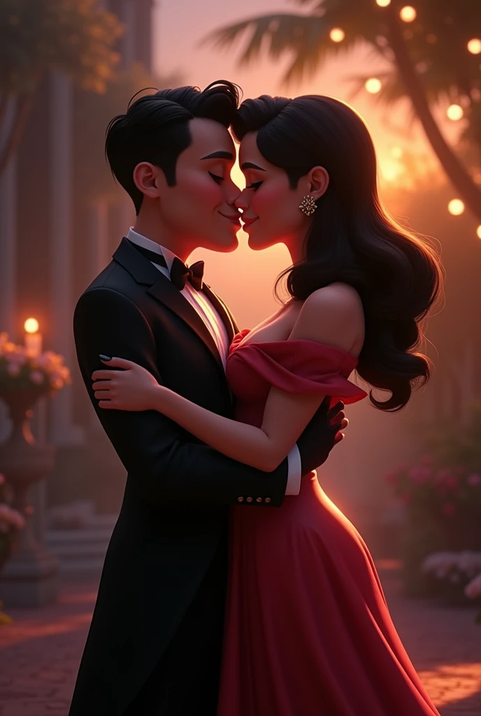 Max Goof and Bradley Uppercrust III kissing