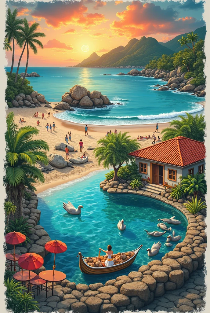 Create a brochure of tourist places in El Salvador with text in Spanish and images measured in "11x8.5"
With front and back cover pages