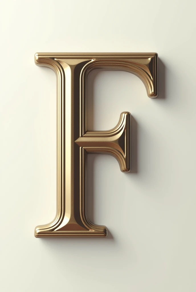 Drawing of the capital letter "F"