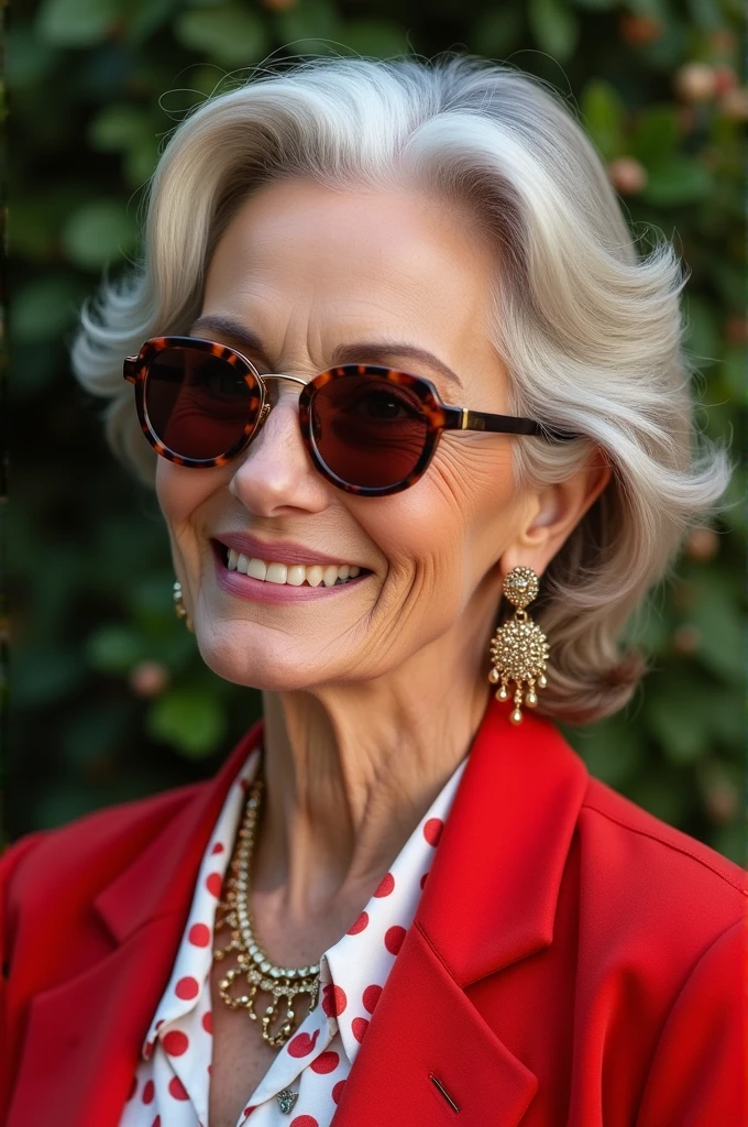 “Write an article on fashion tips for women over 60, focusing on how to rock bold accessories and jewelry. Include advice on choosing the right pieces to complement different outfits and occasions.”