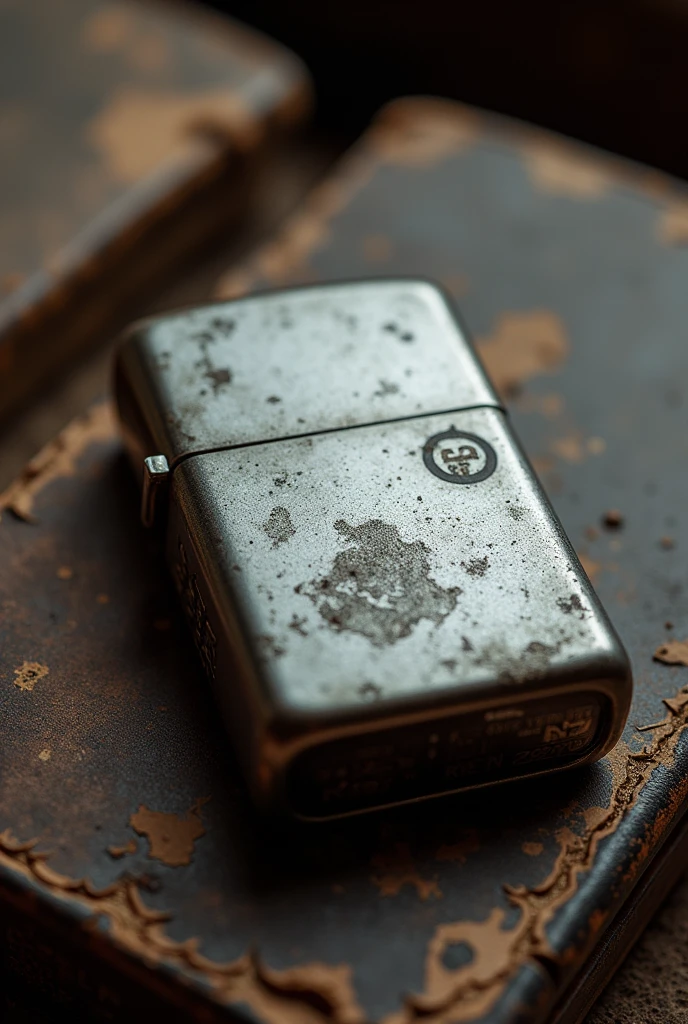 A desgasted zippo