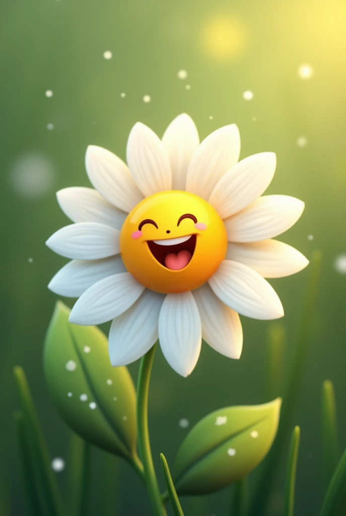 cute daisy smiling