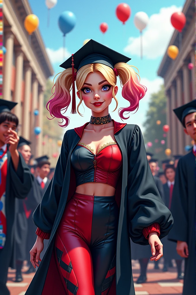 Harley quinn graduation 