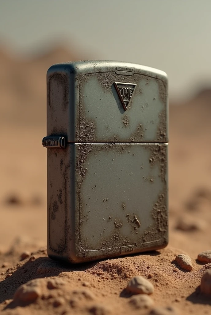 (Dune aesthetic desgasted zippo