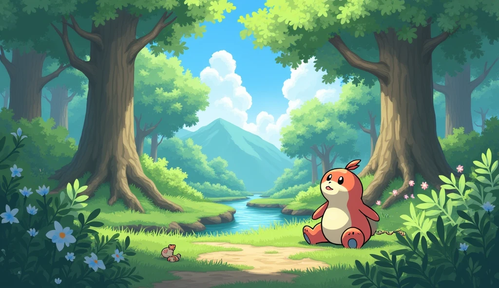 Pokémon、A short break in Hiroki Forest