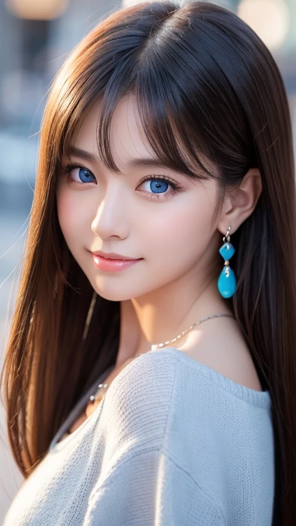 （３２hair,High resolution,Attention to detail,High resolution,high density,alone,In addition：1.3）,（A realistic person々,Live Action,fine grain,High resolutionの目,Beautiful Eyes,Eyes that look alive,Beautiful dark blue eyes,Fishing eyes,Detailed lips,Translucent white skin,Realistic face in every detail：1.3）,（Japanese Ido,hairorean Idols,Japanese Model,hairorean models,hairorean hair-Pop Female Idols：1.2）,（blush,Natural Makeup,necklace,Earrings,へそEarrings：1.4）Beautiful casual look：1.6）,（Shapely breasts：1.5）,（Young but very beautiful hairorean１ ,Fashion Leader,Fashion Model,Soft Skin,Unforgettable Eyes,Her eyes are so beautiful,I want to go to the Paris Collection.........,Cutting-edge fashion：1.6）,（Please show me your whole body,Showing off full-body fashion,Stylish blue eyes：1.7）（Random Trend Fashion:2.0）smile、Angel&#39;のsmile、