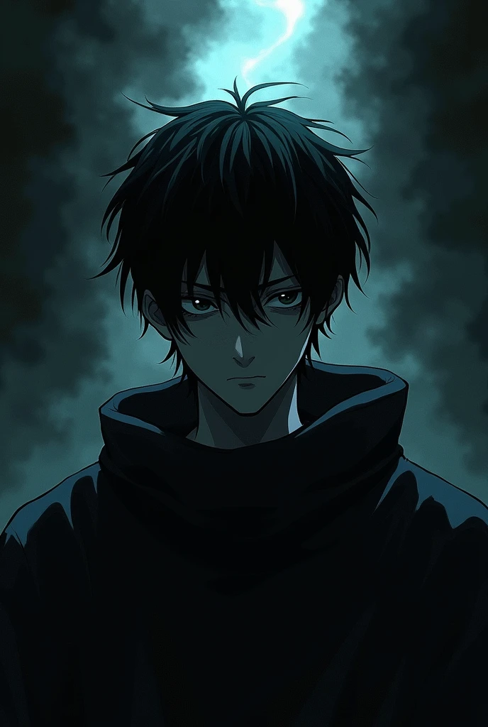 Creates a very dark image of Itadori