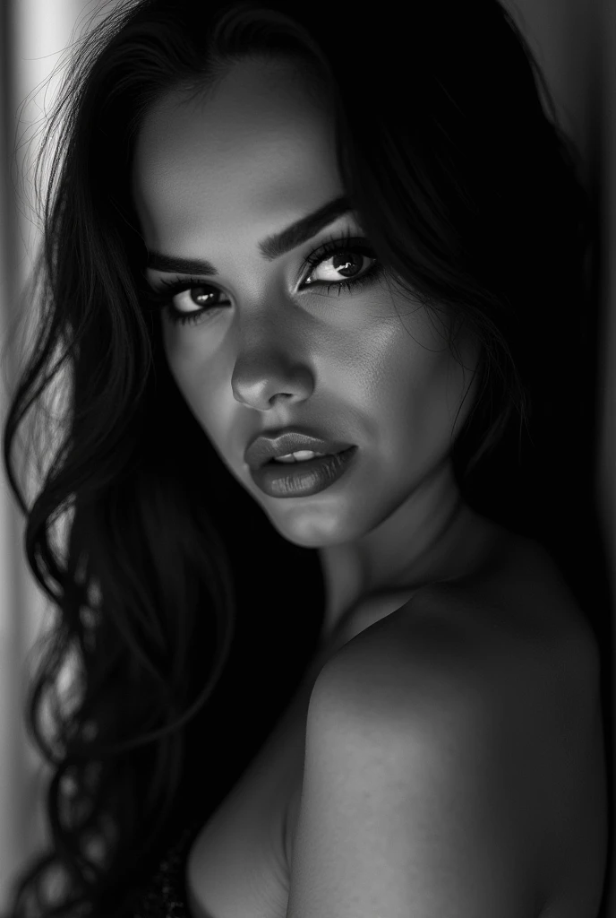 Very pretty black and white chicana who is angry and sexy