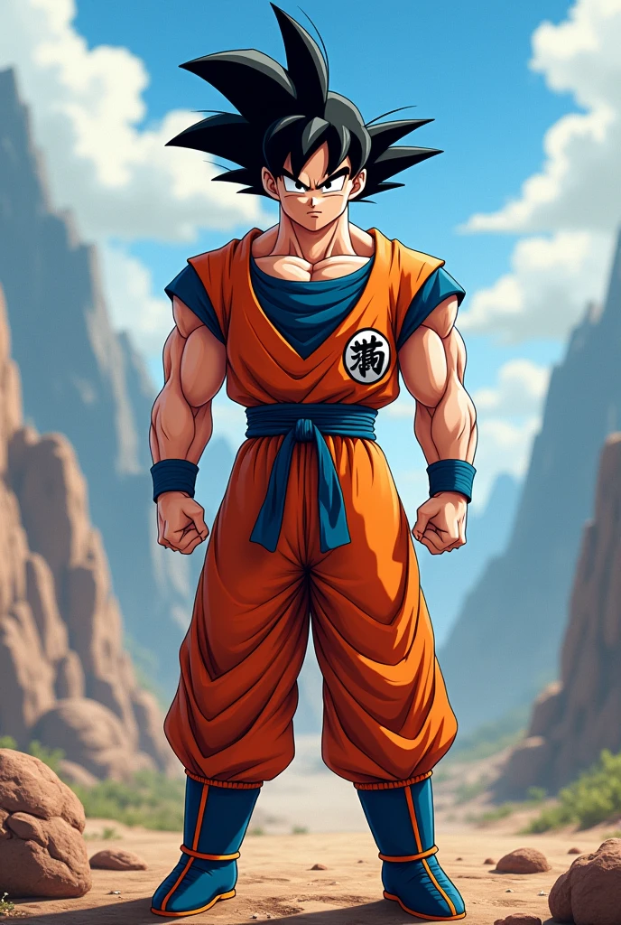 Ultra realistic Goku