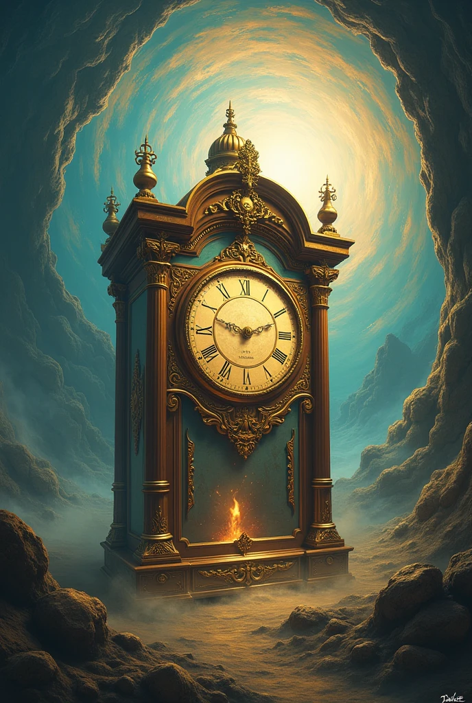 clock in a time travel zone